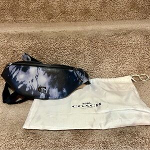 NWOT Coach Tie Dye Belt Bag